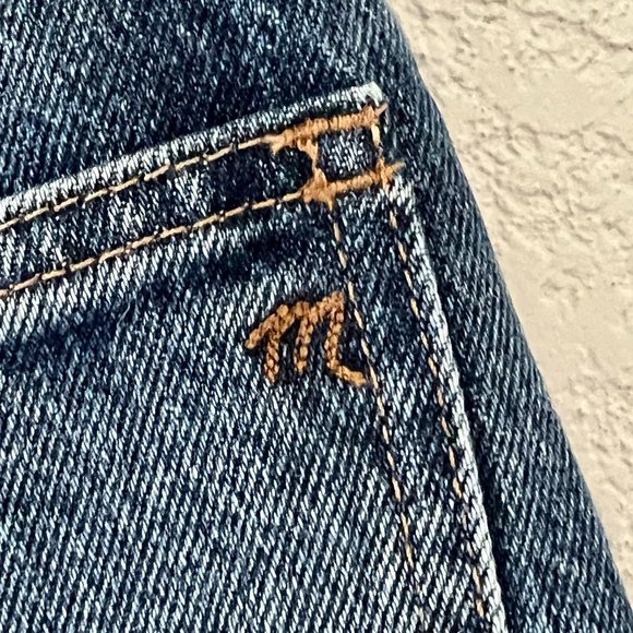 Blue Madewell Women's Shorts, Size: 25 - Picture 3 of 6